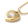Vacuum Plating 304 Stainless Steel Ball Chain Necklaces NJEW-C045-01G-01-1
