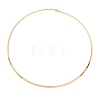3MM 201 Stainless Steel Wire Choker Necklace NJEW-Z098-04G-2