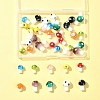 10 Colors Mushroom Handmade Lampwork Beads LAMP-FS0001-15-7