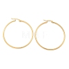 304 Stainless Steel Hoop Earrings X-EJEW-N0016-11G-H-2