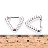304 Stainless Steel Hoop Earrings STAS-T074-20P-3