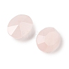 Natural Rose Quartz Cabochons G-C146-02D-2