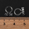 Silicone Clip-on Earring Findings FIND-K019-01B-3