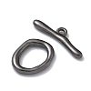Alloy Toggle Clasps X-PALLOY-G014-B-3
