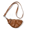 Soft Leather Croissant Clutch Bags AJEW-M043-04C-2