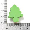 Christmas Opaque Resin Decoden Cabochons RESI-U006-04G-3