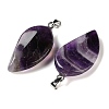 Natural Banded Amethyst Pendants GG-CBACB71-05P-16-2