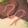 2Strands Handmade Lampwork Beads Strands BLOW-TADJ0001-01H-5