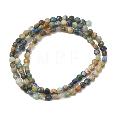 Natural Chrysocolla and Lapis Lazuli Beads Strands GG-CBA9631-D13-01-1