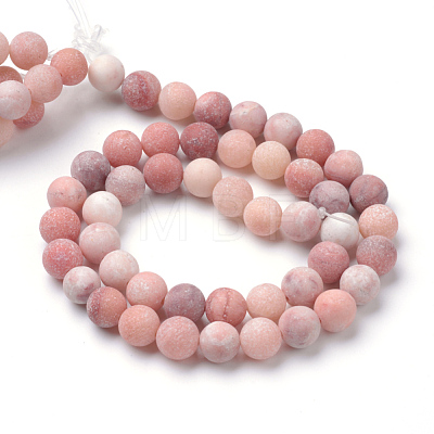 Natural Jade Beads Strands X-G-T055-8mm-24-1
