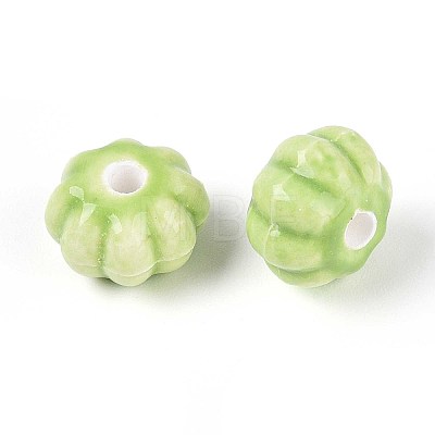 Handmade Porcelain Ceramic Beads PORC-T133-26C-1