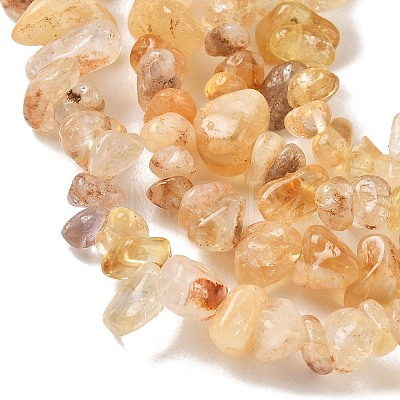 Natural Citrine Beads Strands GG-CBAAEDE-A01-A-1