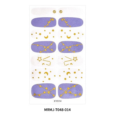 Full Wrap Gradient Nail Polish Stickers MRMJ-T048-014-1