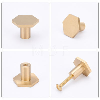 CHGCRAFT Brass Drawer Knobs FIND-CA0001-59MG-1