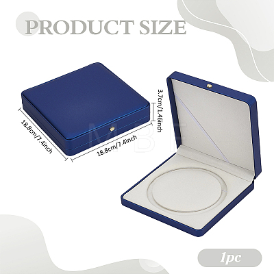 Leather Pearl Beaded Necklace Packaging Boxes CON-WH0086-187B-1