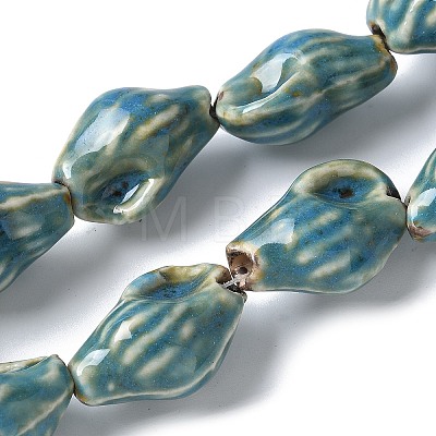 Ocean Series Handmade Porcelain Beads PORC-R002-04I-1