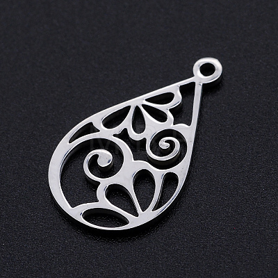 Non-Tarnish 201 Stainless Steel Pendants LS-STAS-S105-JN896-1-1