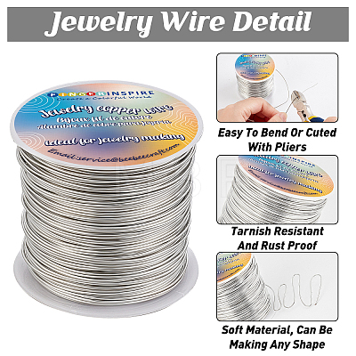 Copper Jewelry Wire CWIR-FG0001-04B-P-1