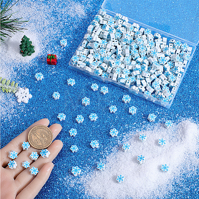 300Pcs Handmade Polymer Clay Beads CLAY-SC0001-83-1