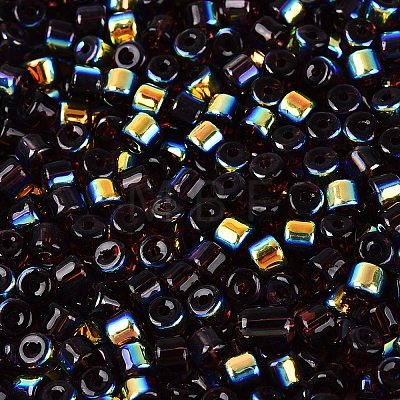 FGB Transparent Colours Glass Seed Beads SEED-Q040-07A-B08-1