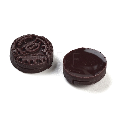 Luminous Resin Imitation Chocolate Decoden Cabochons RESI-K036-28E-03-1