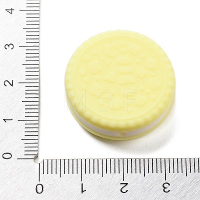 Cookie Food Grade Eco-Friendly Silicone Focal Beads SIL-C007-03A-1