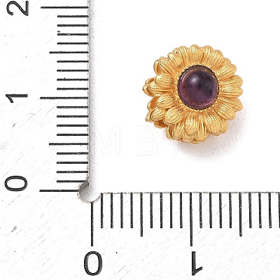Brass Flower Beads GG-D002-12G-05-1
