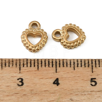 Valentine's Day 304 Stainless Steel Charms STAS-Z198-02G-1