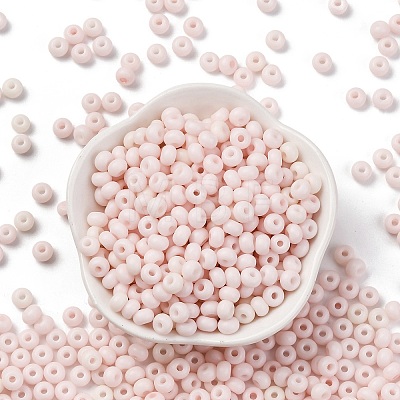 Baking Paint Glass Seed Beads SEED-C003-02F-1