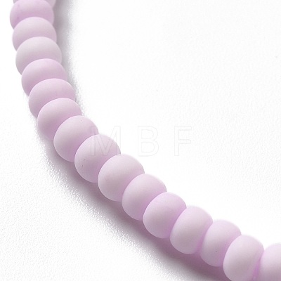 Handmade Frosted Porcelain Beads PORC-E017-01H-1