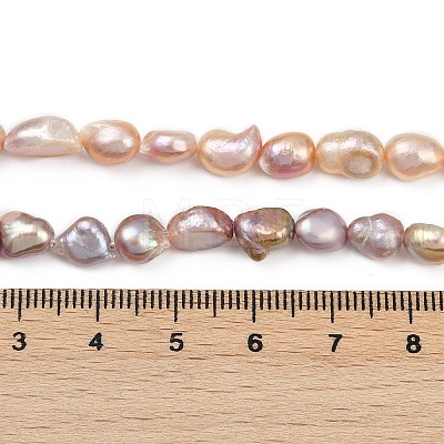 Natural Cultured Freshwater Pearl Beads Strands PEAR-P064-20I-01C-1