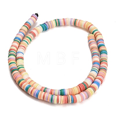 Handmade Polymer Clay Beads Strands PY-CBA21A8-01H-1