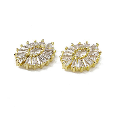 Brass Glass Rhinestone Cabochons MRMJ-B002-20LG-1