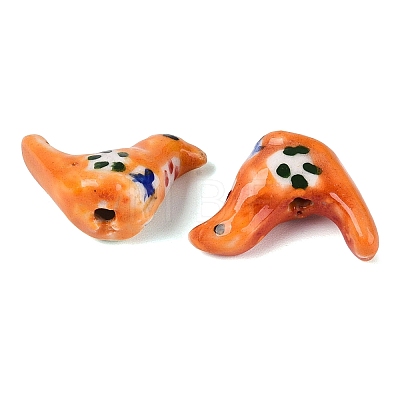 Handmade Porcelain Beads PORC-N013-07C-1