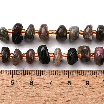 Natural Tourmaline Beads Strands G-RM250109-A4-1