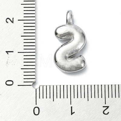 Anti-Tarnish 304 Stainless Steel Pendants X-STAS-U033-02P-S-1