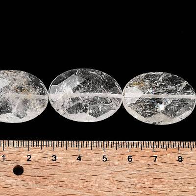 Natural Quartz Crystal Beads Strands G-B077-C03-01-1