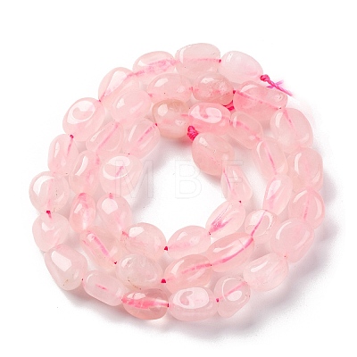 Natural Rose Quartz Beads Strands G-G146-A08-01-1