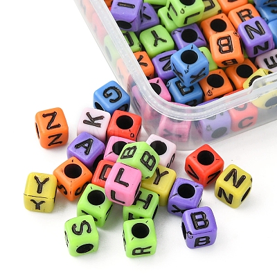 Craft Style Acrylic Beads MACR-YW0002-27-1