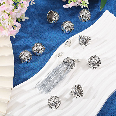 10Pcs Alloy Pendant Bails FIND-CA0011-52B-1