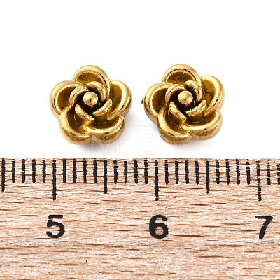 304 Stainless Steel Beads STAS-H235-06B-G-1