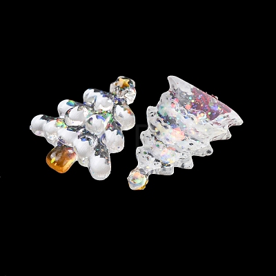 Resin Emamel Cabochons RESI-K033-04-1