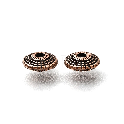 Tibetan Style Alloy Spacer Beads AL-CBA3B63-05R-1