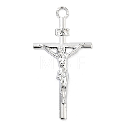 Cross Alloy Rhinestone Pendants FIND-U006-15P-01-1