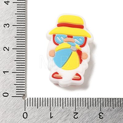 Silicone Beads Silicone Focal Beads for Bracelet Necklace Keychain Jewelry Making FIND-M013-01B-1