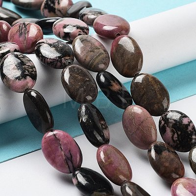 Natural Rhodonite Beads Strands G-L164-A-31-1