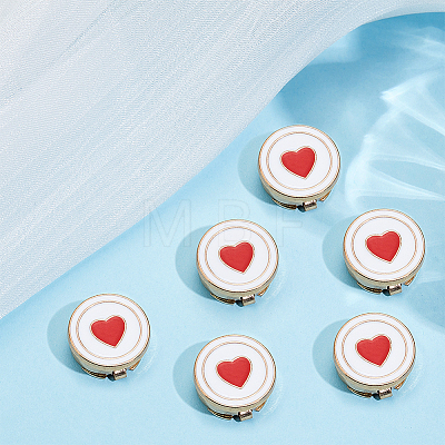 6Pcs Zinc Alloy Cufflinks BUTT-ME0001-50A-02-1