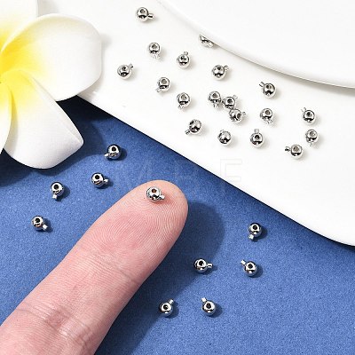 SHEGRACE Brass Crimp Beads XGR0054P-85P-1