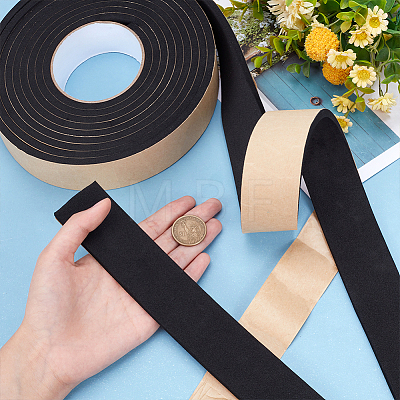 Strong Self Adhesive EVA Foam Tape for Doors and Windows AJEW-WH0347-27A-02-1