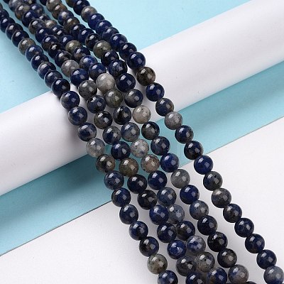 Natural Sodalite Beads Strands G-D481-12A-1